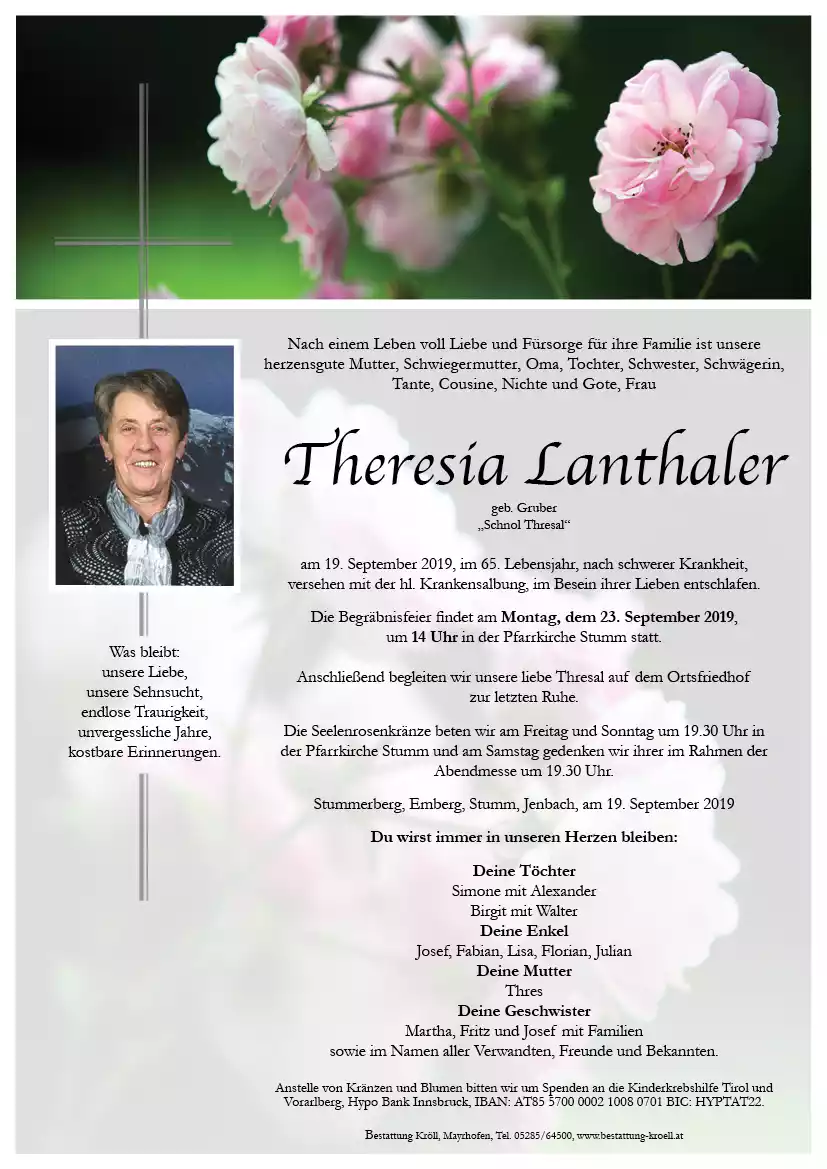 Parte von Theresia Lanthaler
